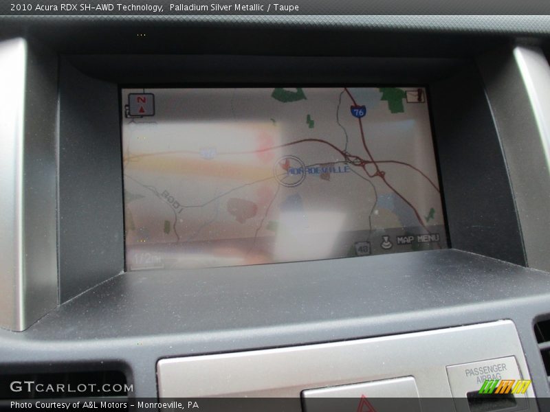 Palladium Silver Metallic / Taupe 2010 Acura RDX SH-AWD Technology