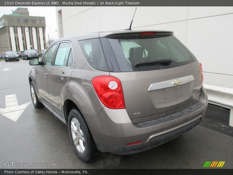 Mocha Steel Metallic / Jet Black/Light Titanium 2010 Chevrolet Equinox LS AWD