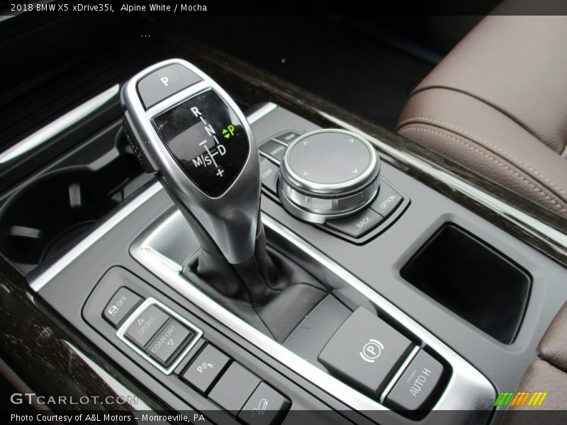 Alpine White / Mocha 2018 BMW X5 xDrive35i