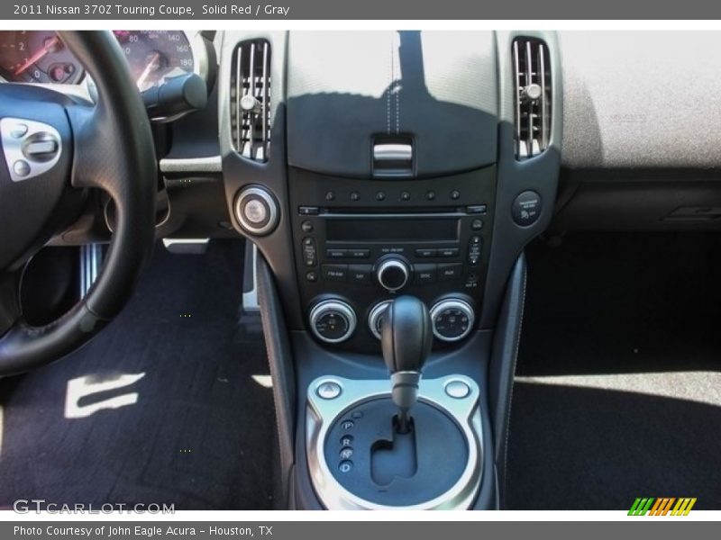 Solid Red / Gray 2011 Nissan 370Z Touring Coupe
