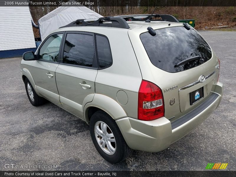 Sahara Silver / Beige 2006 Hyundai Tucson Limited