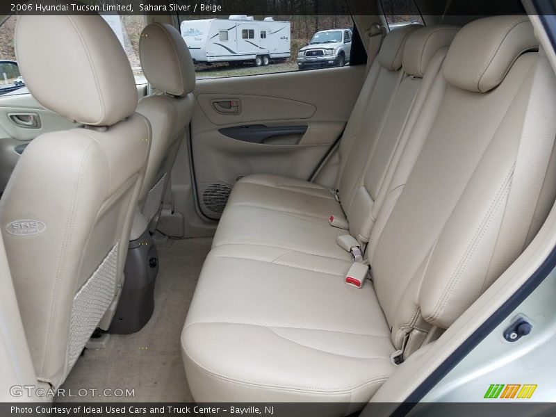 Sahara Silver / Beige 2006 Hyundai Tucson Limited