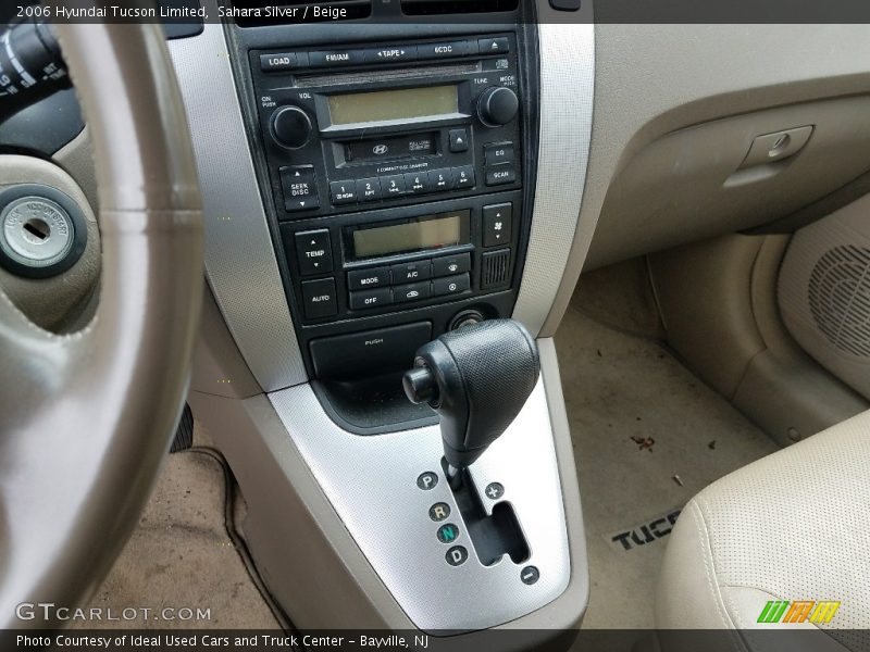 Sahara Silver / Beige 2006 Hyundai Tucson Limited