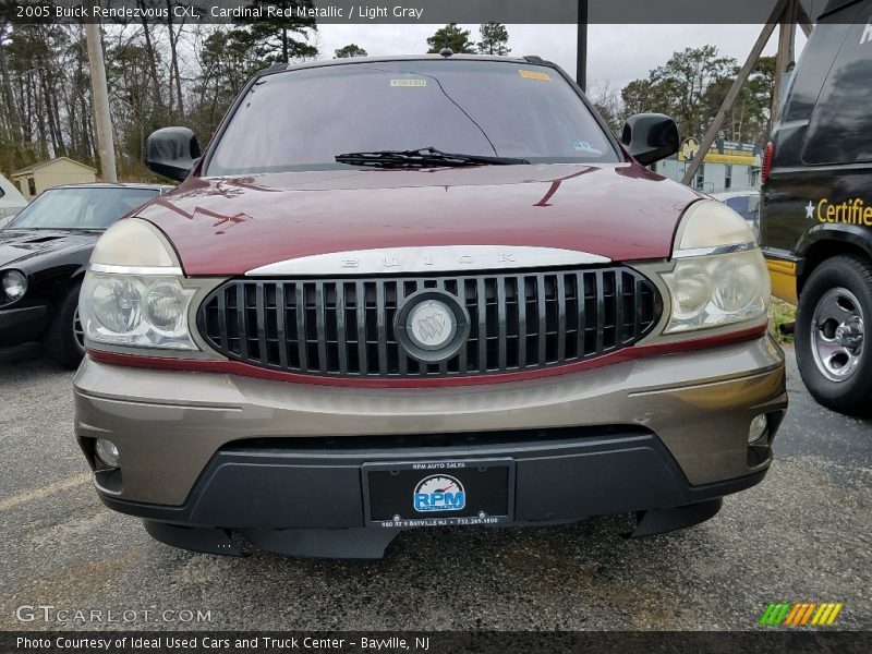 Cardinal Red Metallic / Light Gray 2005 Buick Rendezvous CXL