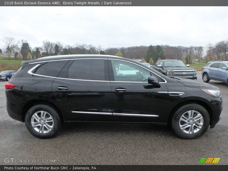 Ebony Twilight Metallic / Dark Galvanized 2018 Buick Enclave Essence AWD