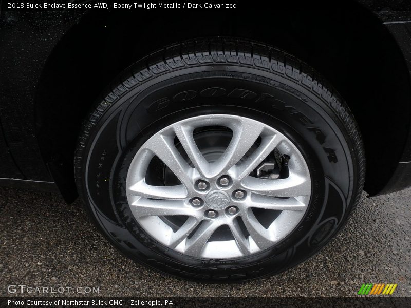 Ebony Twilight Metallic / Dark Galvanized 2018 Buick Enclave Essence AWD