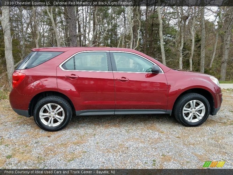 Cardinal Red Metallic / Jet Black/Light Titanium 2010 Chevrolet Equinox LS