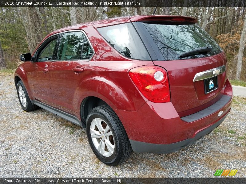 Cardinal Red Metallic / Jet Black/Light Titanium 2010 Chevrolet Equinox LS