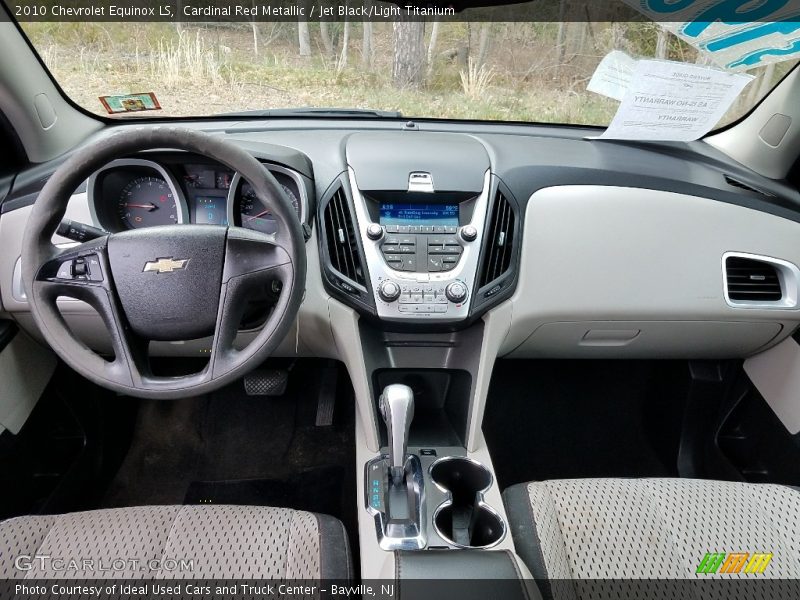 Cardinal Red Metallic / Jet Black/Light Titanium 2010 Chevrolet Equinox LS