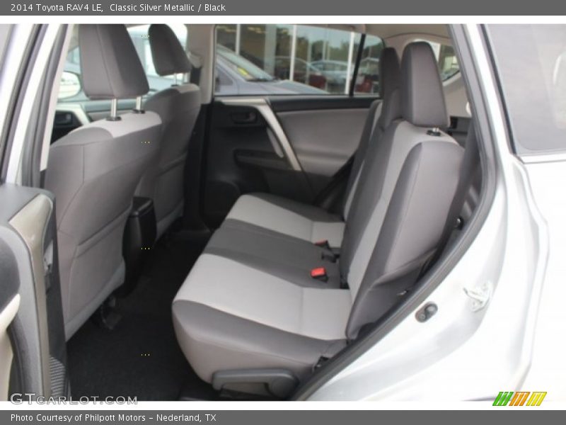 Classic Silver Metallic / Black 2014 Toyota RAV4 LE