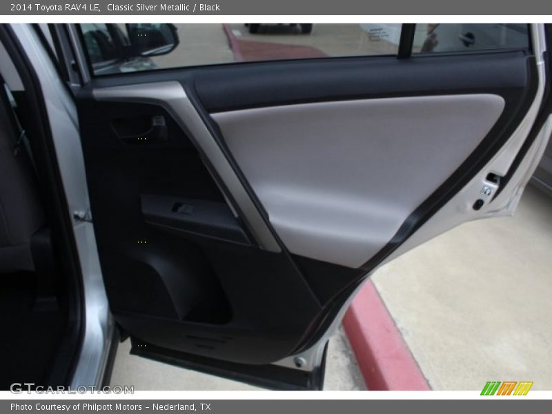 Classic Silver Metallic / Black 2014 Toyota RAV4 LE