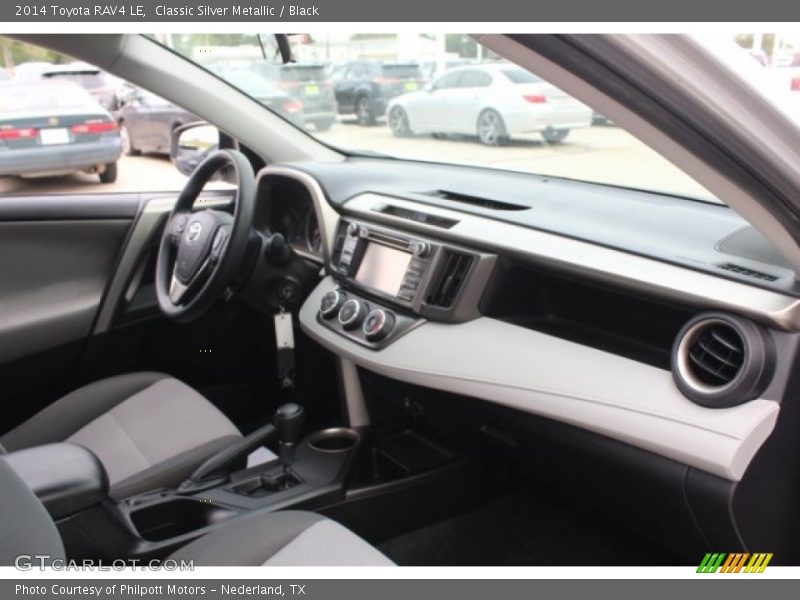 Classic Silver Metallic / Black 2014 Toyota RAV4 LE