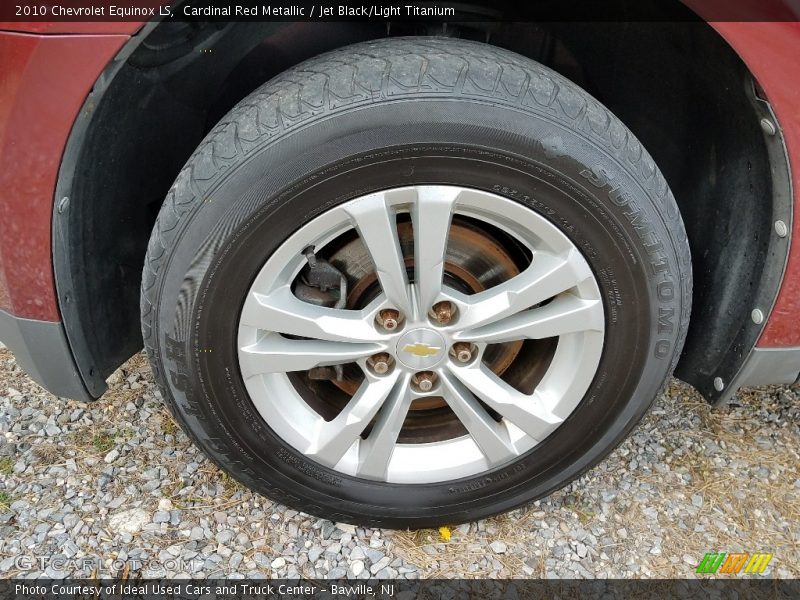 Cardinal Red Metallic / Jet Black/Light Titanium 2010 Chevrolet Equinox LS