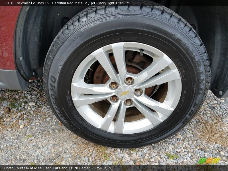 Cardinal Red Metallic / Jet Black/Light Titanium 2010 Chevrolet Equinox LS