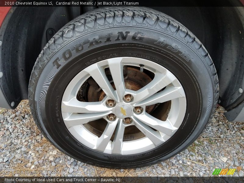 Cardinal Red Metallic / Jet Black/Light Titanium 2010 Chevrolet Equinox LS