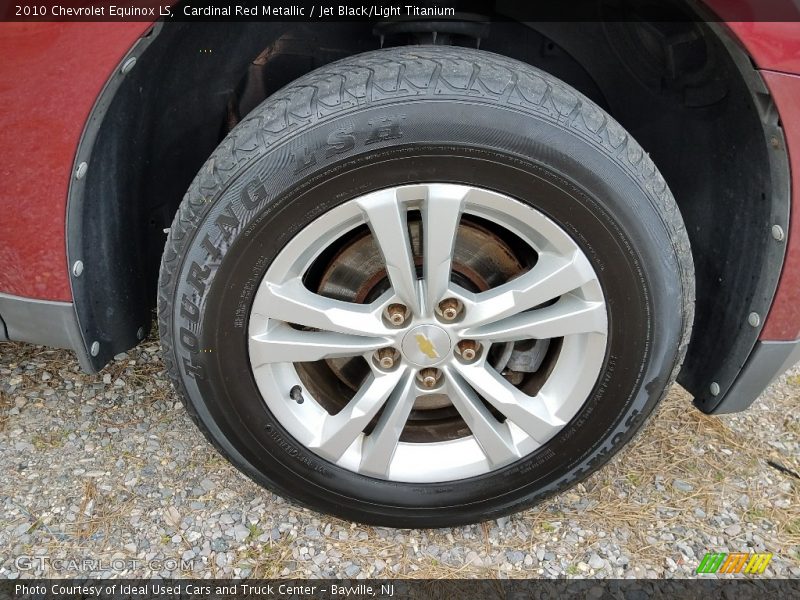 Cardinal Red Metallic / Jet Black/Light Titanium 2010 Chevrolet Equinox LS