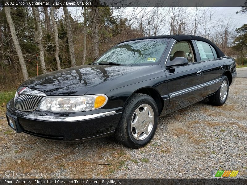 Black / Deep Charcoal 2002 Lincoln Continental