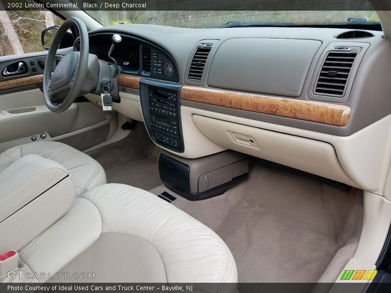 Black / Deep Charcoal 2002 Lincoln Continental