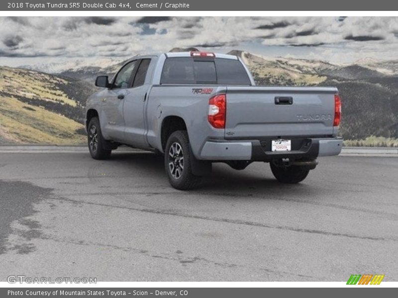 Cement / Graphite 2018 Toyota Tundra SR5 Double Cab 4x4