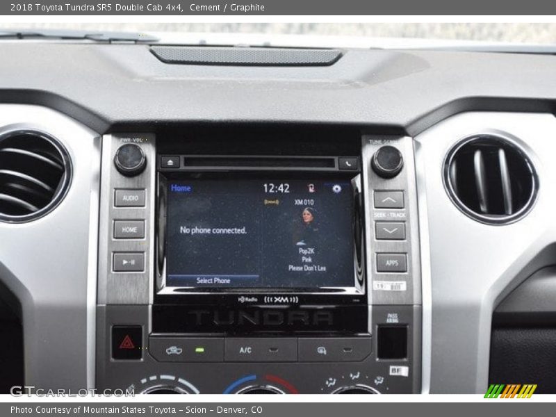 Cement / Graphite 2018 Toyota Tundra SR5 Double Cab 4x4