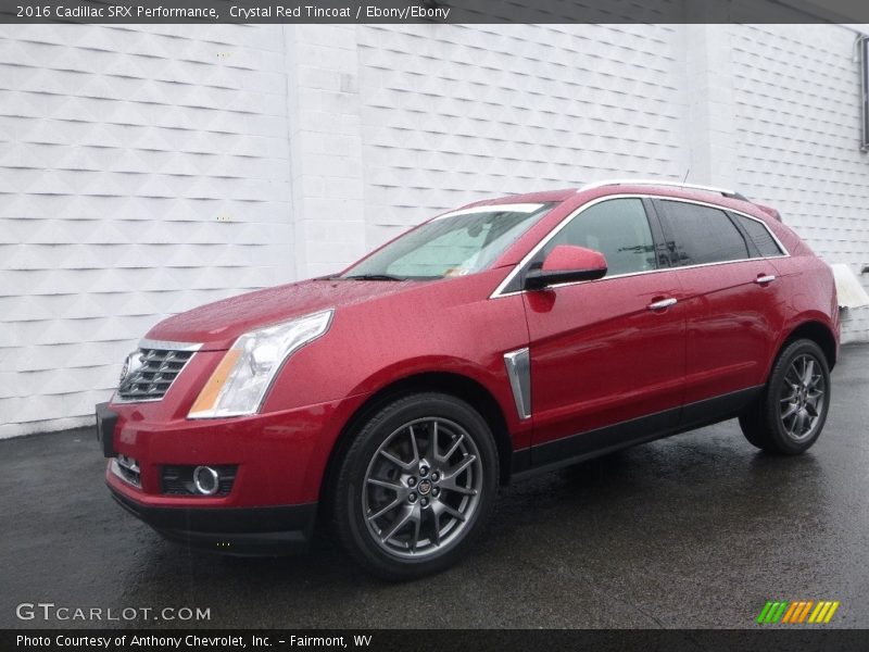 Crystal Red Tincoat / Ebony/Ebony 2016 Cadillac SRX Performance
