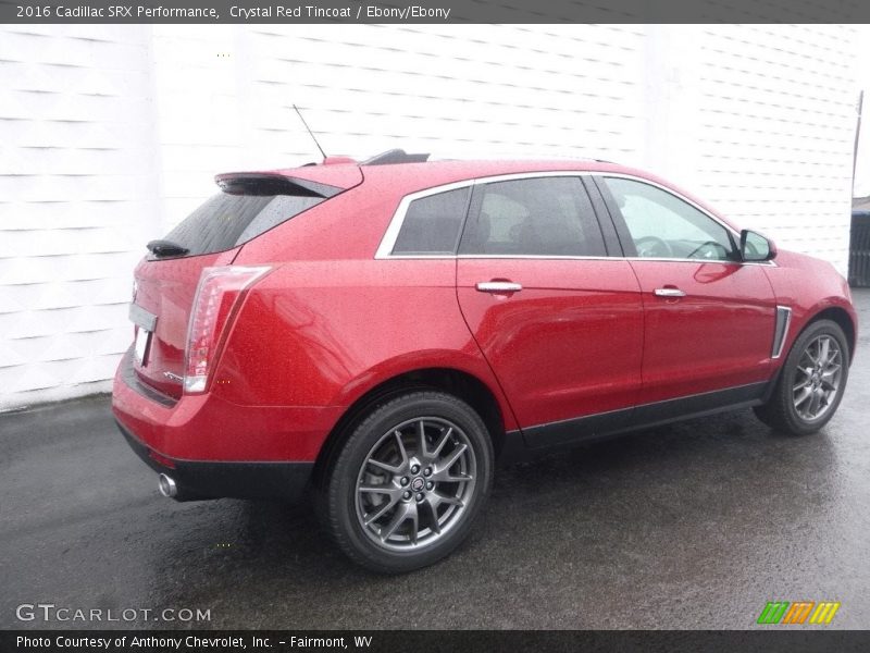 Crystal Red Tincoat / Ebony/Ebony 2016 Cadillac SRX Performance