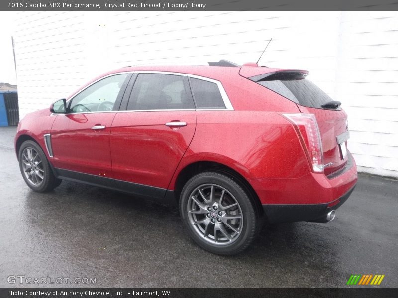 Crystal Red Tincoat / Ebony/Ebony 2016 Cadillac SRX Performance