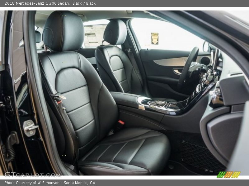 Black / Black 2018 Mercedes-Benz C 300 Sedan