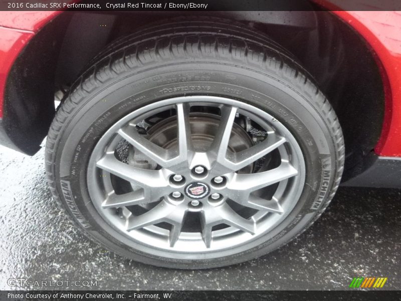 Crystal Red Tincoat / Ebony/Ebony 2016 Cadillac SRX Performance