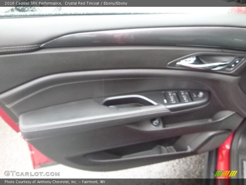 Crystal Red Tincoat / Ebony/Ebony 2016 Cadillac SRX Performance