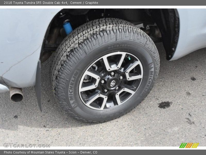 Cement / Graphite 2018 Toyota Tundra SR5 Double Cab 4x4