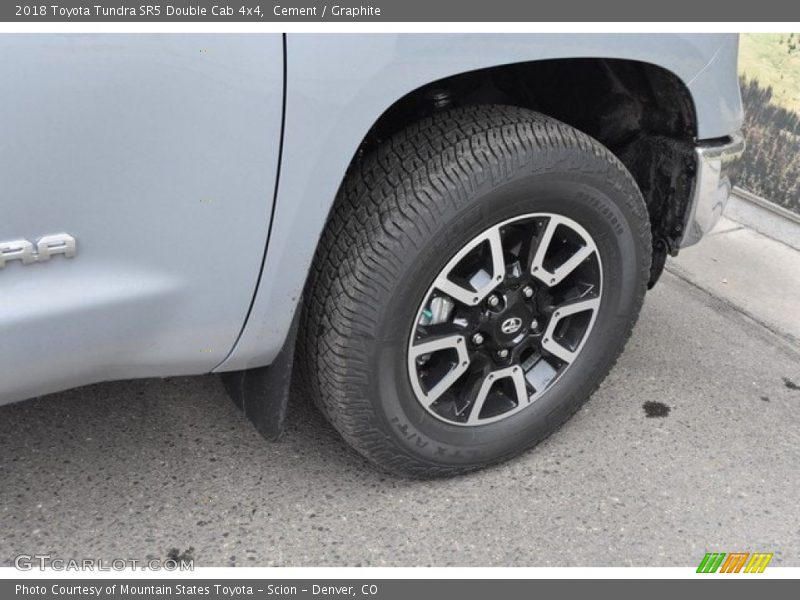 Cement / Graphite 2018 Toyota Tundra SR5 Double Cab 4x4