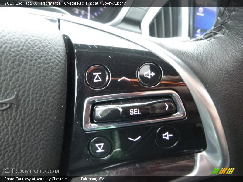 Crystal Red Tincoat / Ebony/Ebony 2016 Cadillac SRX Performance