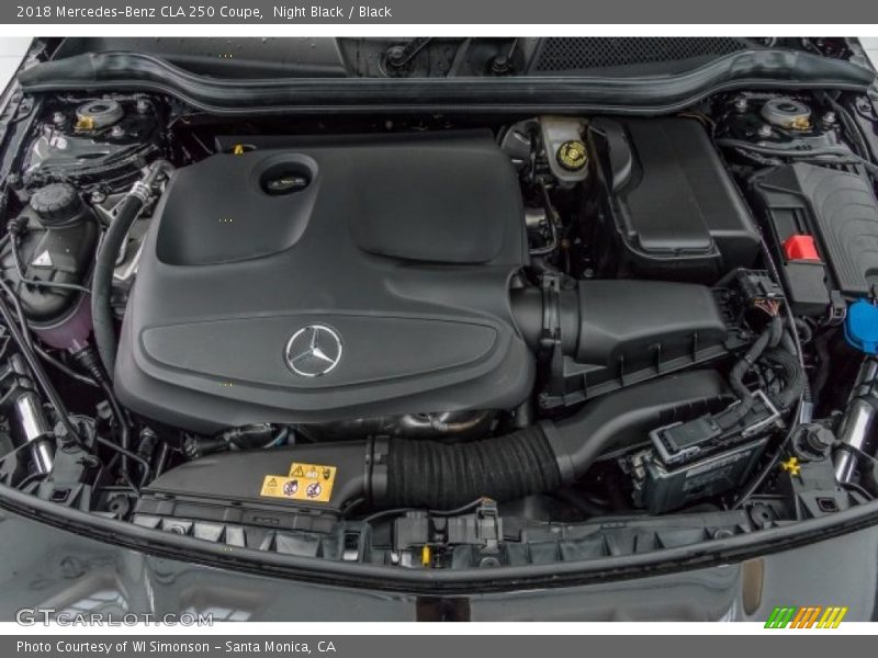 Night Black / Black 2018 Mercedes-Benz CLA 250 Coupe