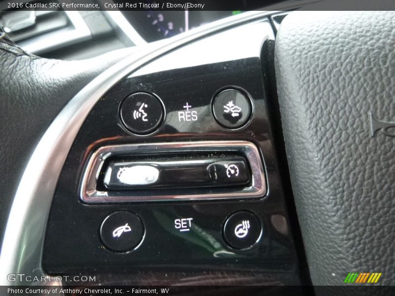 Crystal Red Tincoat / Ebony/Ebony 2016 Cadillac SRX Performance