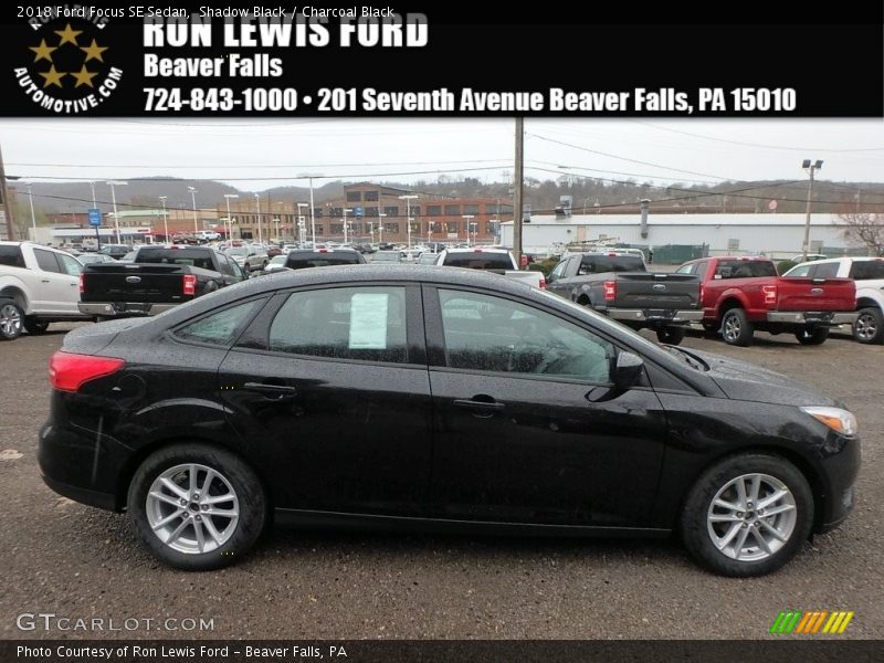 Shadow Black / Charcoal Black 2018 Ford Focus SE Sedan