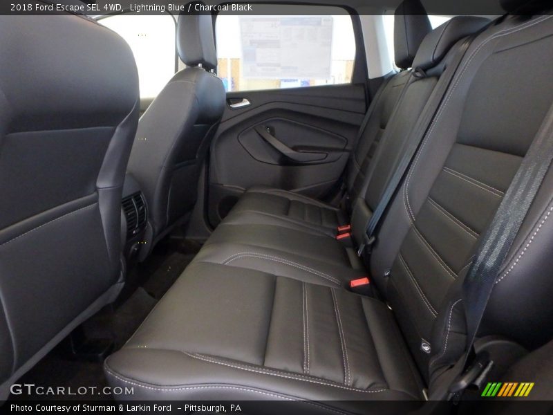 Lightning Blue / Charcoal Black 2018 Ford Escape SEL 4WD