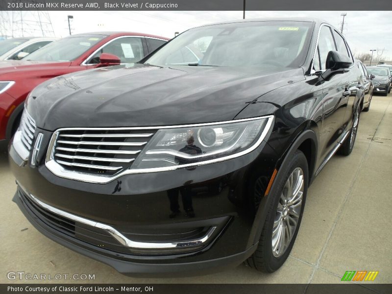 Black Velvet / Cappuccino 2018 Lincoln MKX Reserve AWD