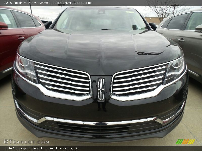 Black Velvet / Cappuccino 2018 Lincoln MKX Reserve AWD