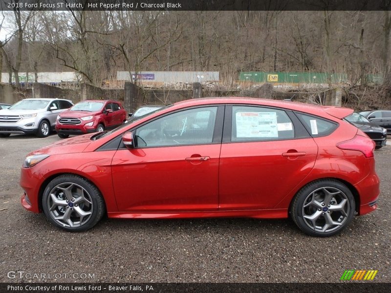  2018 Focus ST Hatch Hot Pepper Red