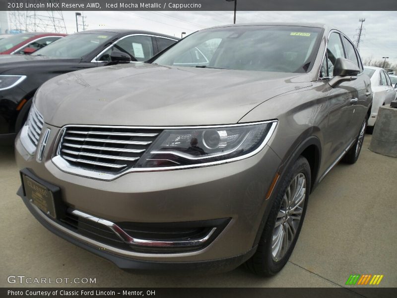 Iced Mocha Metallic / Cappuccino 2018 Lincoln MKX Reserve AWD