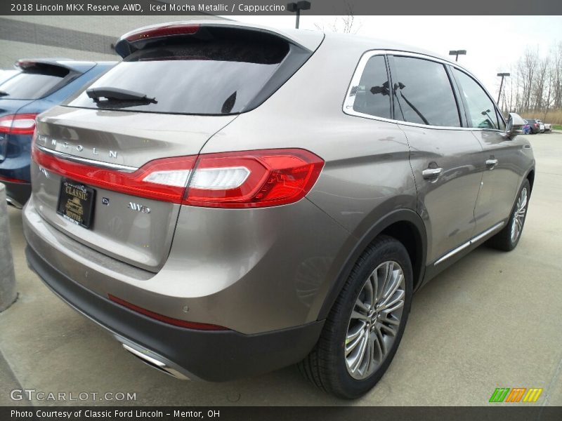 Iced Mocha Metallic / Cappuccino 2018 Lincoln MKX Reserve AWD
