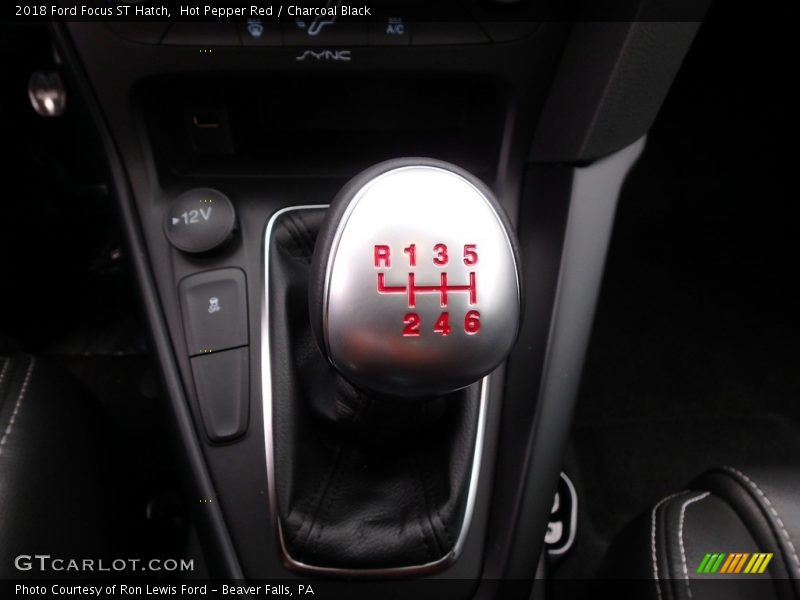  2018 Focus ST Hatch 6 Speed Manual Shifter