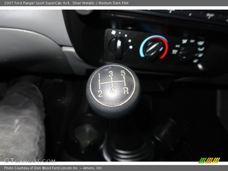 Silver Metallic / Medium Dark Flint 2007 Ford Ranger Sport SuperCab 4x4