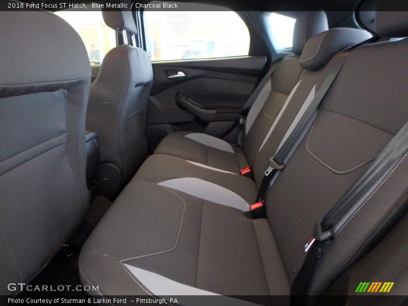 Blue Metallic / Charcoal Black 2018 Ford Focus ST Hatch