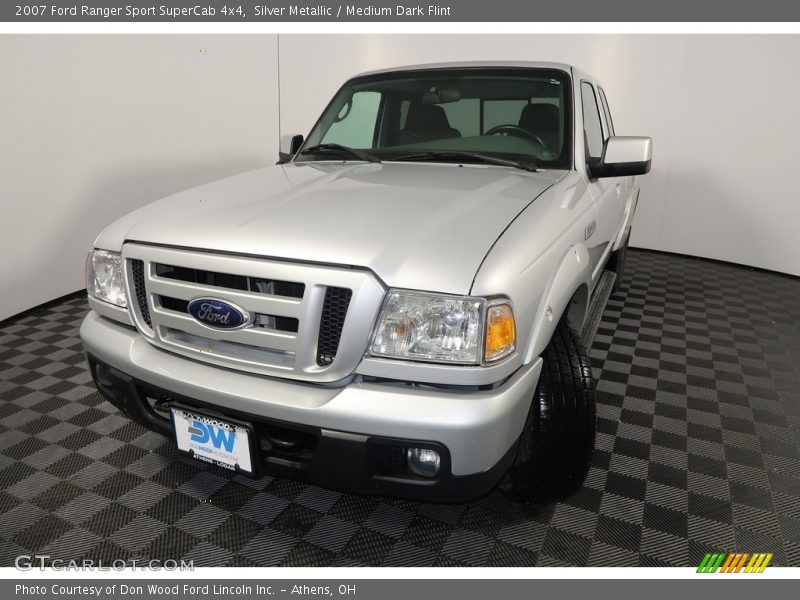Silver Metallic / Medium Dark Flint 2007 Ford Ranger Sport SuperCab 4x4