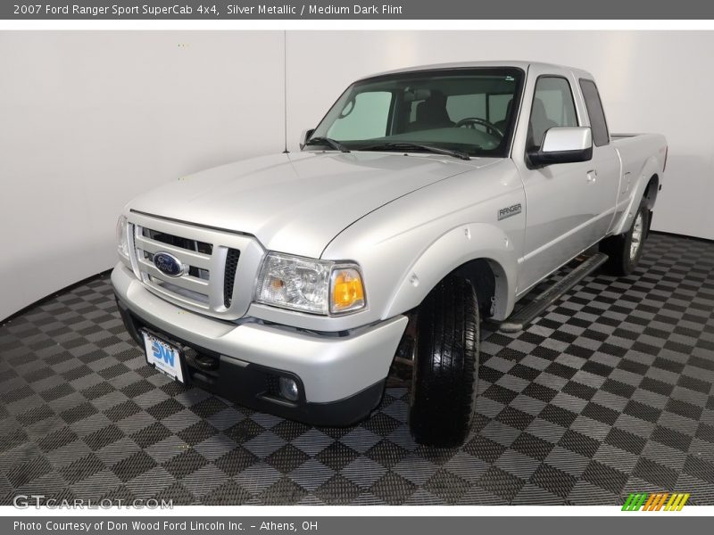Silver Metallic / Medium Dark Flint 2007 Ford Ranger Sport SuperCab 4x4