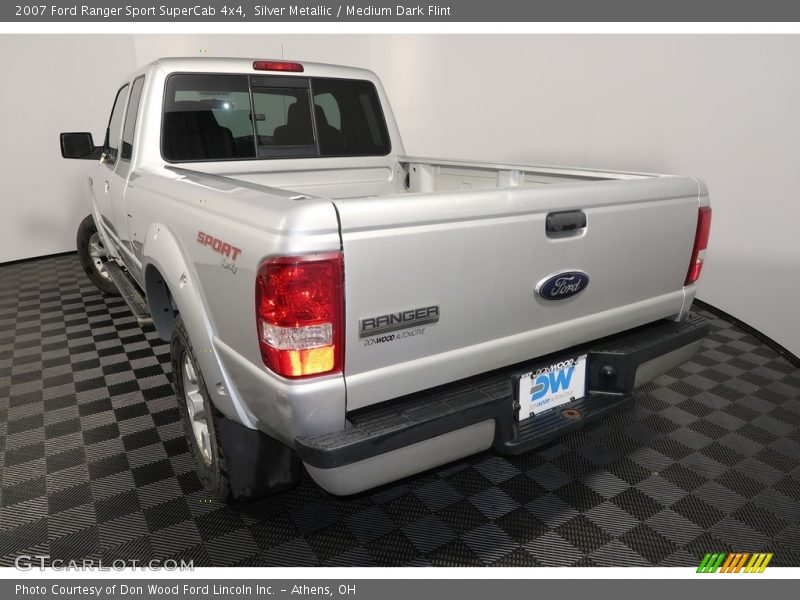 Silver Metallic / Medium Dark Flint 2007 Ford Ranger Sport SuperCab 4x4