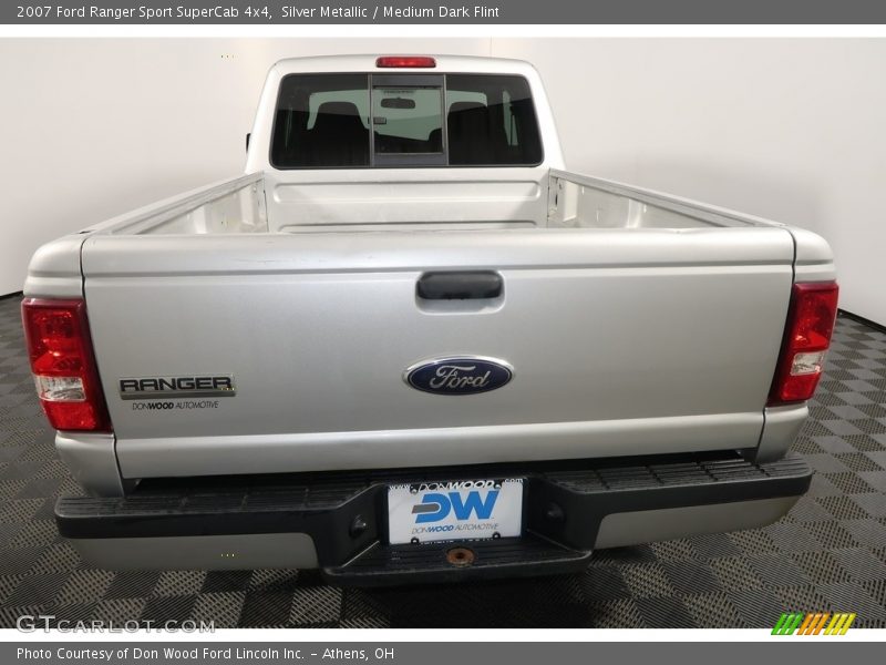 Silver Metallic / Medium Dark Flint 2007 Ford Ranger Sport SuperCab 4x4