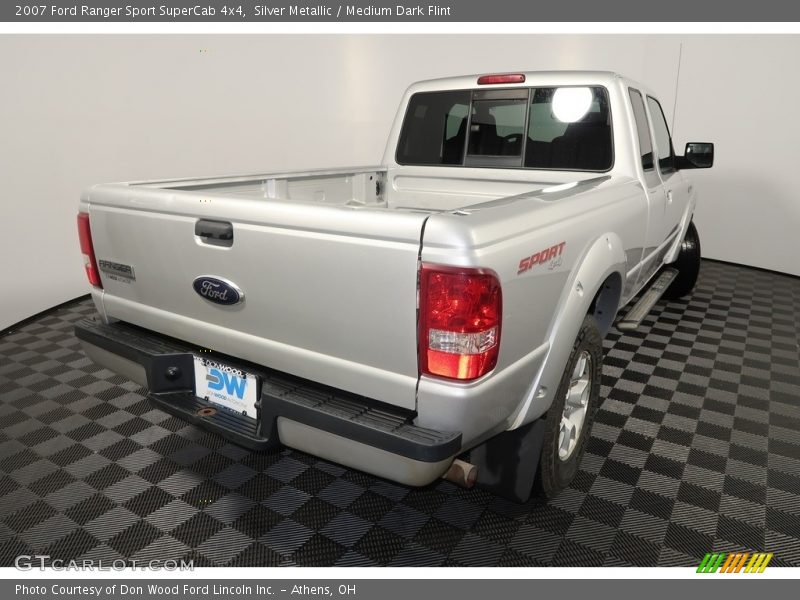 Silver Metallic / Medium Dark Flint 2007 Ford Ranger Sport SuperCab 4x4